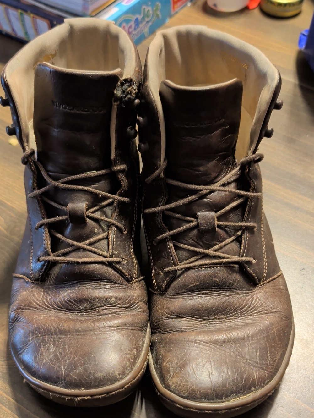 vivo barefoot gobi boots brown size 39